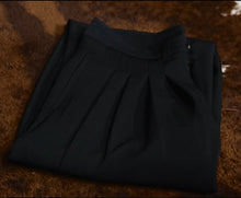 將圖片載入圖庫檢視器 24SS "Nothing Lose" Unisex 日系質感闊腳西褲