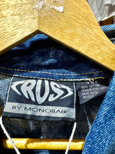 將圖片載入圖庫檢視器 Ja040 Vinatge Denim Jersey Jacket XXXL