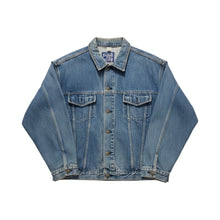 將圖片載入圖庫檢視器 Vintage Denim Hard rock Jacket