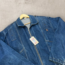 將圖片載入圖庫檢視器 JA038 Vintage Denim Jacket L