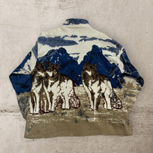 將圖片載入圖庫檢視器 JA094 Vintage Nordic Adventure Wear Fleece XXL