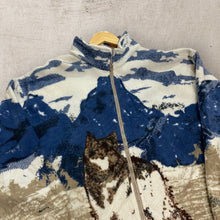 將圖片載入圖庫檢視器 JA094 Vintage Nordic Adventure Wear Fleece XXL