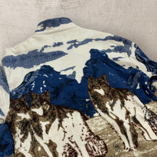 將圖片載入圖庫檢視器 JA094 Vintage Nordic Adventure Wear Fleece XXL