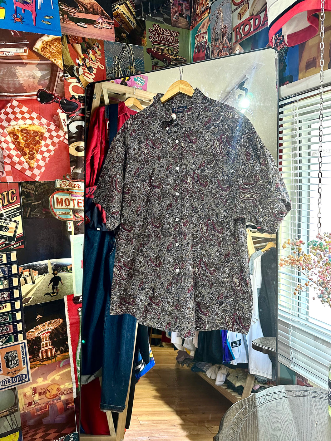 Sh471 Vintage Totem Shirt XXXL