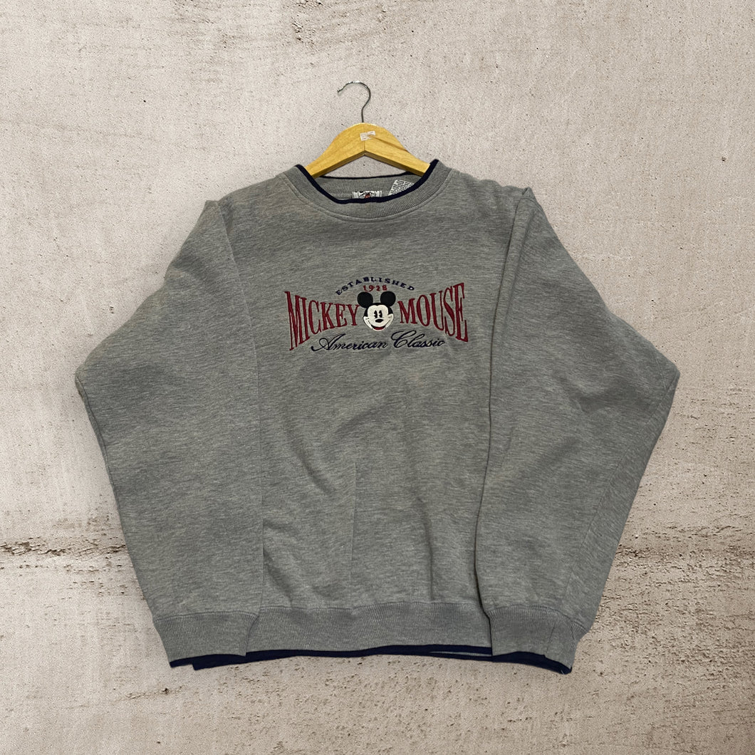 Vinatge Mickey sweater L