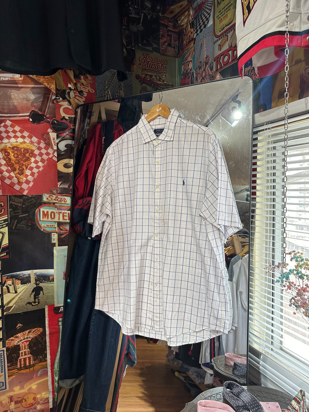 Sh262 vintage brand shirt