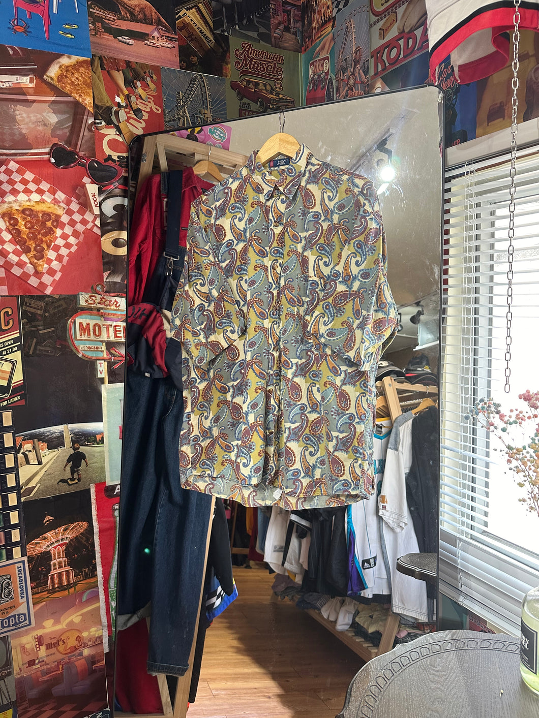 Sh163 Vintage Totem Shirt XXL