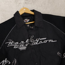 將圖片載入圖庫檢視器 Signature Items: Vintage Harley Davidson Jacket L
