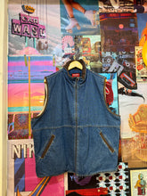 將圖片載入圖庫檢視器 Ve069 Vintage Denim Vest
