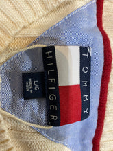 將圖片載入圖庫檢視器 KN163 Vintage TOMMY HIFIGER Knitting L

