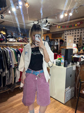 將圖片載入圖庫檢視器 #ootd vintage pink denim jorts
