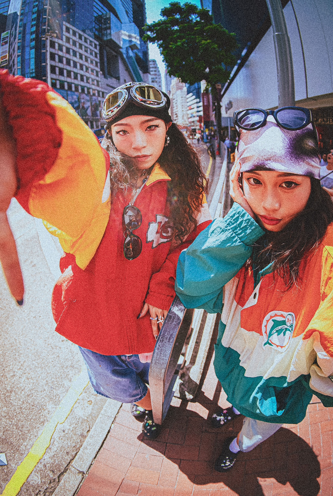 #24AW Vintage Team Windbreaker XL