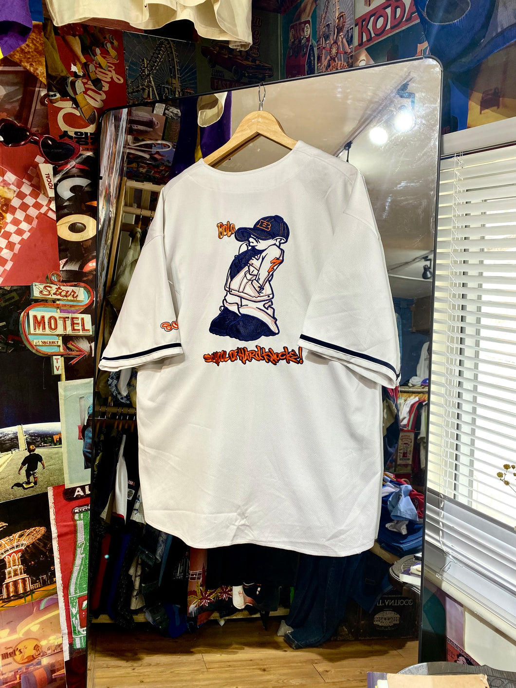 Je037 Vintage Baseball Jersey