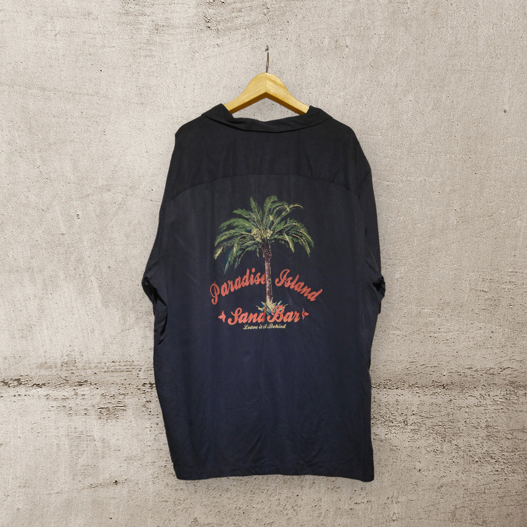 Vintage Hawaii Embroidery Shirt XXL
